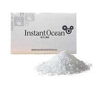 Instant Ocean Sel de mer synthétique emballé dans des sachets individuels en plastique de 2 kg (sacs), fournis dans des boîtes de 20 kg