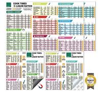 Instant Pot Cheat Sheet Magnet Set Accessoires Guide de référence rapide - Livre de recettes de cuisine saine et pratique