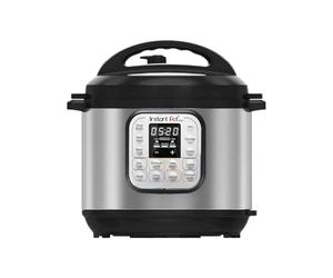 Instant Pot Duo 30 - 7 en 1, Autocuiseur Intelligent - Fonctions , Autocuiseur, Mijoteuse, Cuiseur à Riz, Poêle à Rissoler, Yaourtière, Cuiseur Vapeur et Chauffe-Plat - 3 L, Acier inoxydable