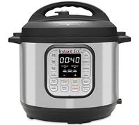 Instant Pot Duo 80, Autocuiseur 7 en 1 - Autocuiseur, Cuiseur à Riz, Poêle, Yaourtière, Cuiseur Vapeur et Chauffe-Plat - Acier Inoxydable - 8 L