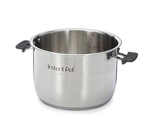 Instant Pot Faitout intérieur en acier inoxydable avec poignées - Série Duo Evo de 8 litres
