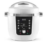 Instant Pot Multicuiseur Pro 10 en 1 5,7 L - Blanc, autocuiseur, mijoteuse, cuiseur à riz, sauteuse, yaourtière, chauffe-plats, cuiseur sous vide, cuiseur vapeur, pâtisserie, NutriBoost, passe au