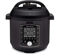 Instant Pot Pro 8, Autocuiseur Électrique Multifonction 10-en-1 - Autocuiseur, Cuiseur à Riz, Cuiseur Vapeur, Stérilisateur, Yaourtière, Sous-Vide - Acier Inoxydable Noir - 1200W, 7.6L