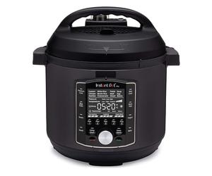 Instant Pot Pro Autocuiseur Multifonction 10-en-1, 1200 W, 5,7 L - Mijoteuse, Cuiseur à Riz, Cuiseur Vapeur, Sauté, Stérilisateur, Yaourtière, Sous Vide - Acier Inoxydable Noir