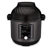 Instant Pot Pro Effet Croustillant, Multicuiseur 11 en 1 - Autocuiseur, Friteuse à Air, Cuisson Lente, Cuisson Vapeur, Fonction Sous-Vide, Déshydrateur, Chauffe-Plat et Fonction Pâtisserie - 7.6 L