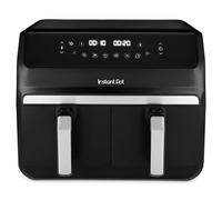 Instant Pot Vortex Dual 8L - Friteuse sans Huile, Noir, 8-en-1 Programmes Intelligents - Frire À L’Air, Rôtir, Cuire au Four, Griller, Déshydrater, Réchauffer, SyncCook et SyncFinish