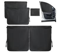 Instant Privacy, Total Darkening Interior Blocker, Breathable with Mesh Layer, Foldable Heat Protection Window Guard, Travel Screen with Magnetic Design, Nursing Barrier for Truck and Van