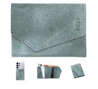 Instant Project Portefeuille slim magnétique pour smartphone personnalisé, porte-cartes RFID compact, mini portefeuille fin avec porte-cartes de crédit et carte bancaire, carte titulaire de poche 6