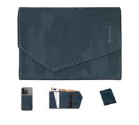 Instant Project Portefeuille slim magnétique pour smartphone personnalisé, porte-cartes RFID compact, mini portefeuille fin avec porte-cartes de crédit et carte bancaire, carte titulaire de poche 6