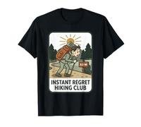 Instant Regret Randonnée Club Trekking Camper Randonnée T-Shirt