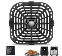 instant vortex plus instant pot gourmia 6 quart Air Fryer Replacement Parts Accessories Grill Pan Grill Plate Rack Tray Crisper Plate Non-Stick Air Fryer Accessories Replacement Grill Pan
