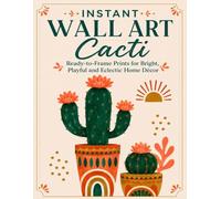Instant Wall Art Cacti: Ready-to-Frame Prints for Bright, Playful and Eclectic Home Décor