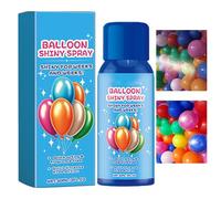 Instantané de haut : lustreur de ballons avec finition élégante, spray de 60 g à séchage rapide, résistant et, accessoire de décoration professionnel | Accessoire fiable
