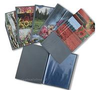 Instantanstore Lot de 10 albums à pochettes 13 x 19 avec couverture personnalisables recto verso 40 photos chacun 10 pièces au total 400 photos