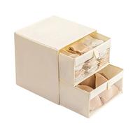 Instants Organisateurs de tiroir pliables en tissu pour chambre à coucher, commode, solution de rangement pour usage quotidien