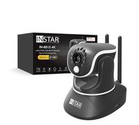 INSTAR IN-8815 4K caméra IP de Surveillance intérieure Noire, orientable (PT), LAN/WLAN/PoE, détection de Mouvement par IA, caméra HomeKit, Vision Nocturne IR, E/S d’Alarme, Audio, MQTT, WPA3, ONVIF