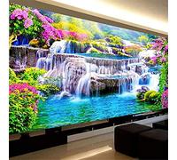 Instarry 5D Kit Broderie Diamant Complet Paysage Peinture Tableau Decoration Murale 120x50 cm