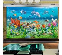 Instarry DIY 5D Broderie Diamant Grand Format Monde Sous Marin Tableau Decoration Murale Salon 120x50 cm