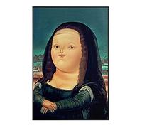 Instarry DIY 5D Broderie Diamant Painting Dessin Animé Mona Lisa Tableau Decoration Murale Chambre 50x65 cm
