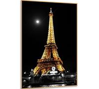 Instarry DIY 5D Diamond Painting Complet Tour Eiffel Paris Accessoires de Décoration Intérieure 60x40 cm