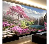 Instarry DIY 5D Diamond Painting Grand Format Cascade de Paysages Naturels Décoration Intérieure 100x40 cm
