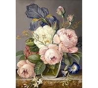 Instarry DIY 5D Diamond Painting Grand Format Vase de Fleurs Aesthetic Room Decor 75x50 cm