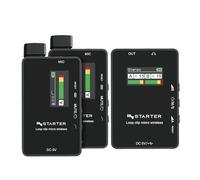 Instarter Système Lavalier sans Fil - Micro intégré, Double émetteur, récepteur USB-C, portée 50m, autonomie 6h, pour Smartphone, Tablette, PC