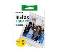instax 70100147085 Film carré, Bordure Blanc, 50 Unité