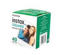 Instax Fujifilm Lot de 40 Films carrés Blanc