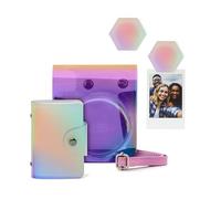 instax Mini 12 Iridescent Accessory kit, containing, Case, Photo Album, Fridge Magnets