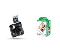 INSTAX Mini 99 Black Camera & Fujifilm instax - Twin Films pour Mini - 86 x 54 mm - 20 Count (Pack of 1)