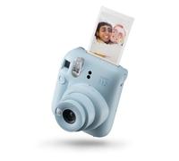 instax Mini Appareil Photo instantané 12, Exposition Automatique avec Objectif Selfie intégré, Bleu Pastel