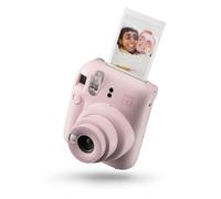 instax Mini Appareil Photo instantané 12, Exposition Automatique avec Objectif Selfie intégré, Rose Fleuri