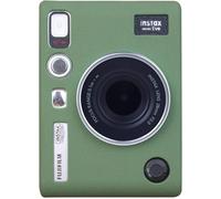 Instax Mini Evo Housse - Coque de Protection en Silicone pour Appareil Photo instantané Fuji Instax Mini Evo - Étui léger en Caoutchouc Souple pour Fujifilm Evo - Vert