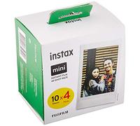 instax Mini Film, Lot de 40 Photos [Exclusif Amazon] Blanc