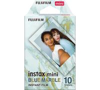 instax mini instant film, Blue Marble border, 10 shot pack, suitable for all ins