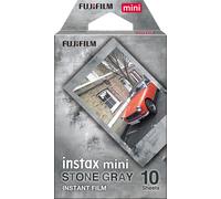 instax mini instant film Stone Gray border, 10 shot pack, suitable for all insta