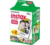 Instax Mini Standard Twin Pack (10x2) Films pour appareils photo instantanés