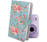 Instax Photo Album,96 Pockets Mini Storage Book for 3 Inch Album for Instax Mini 11/8/9/7s/25/70/90,Business Card Holder Organizer (Light Blue)