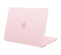Instellar Compatible avec MacBook Neo 33 cm, modèle A3404 2026 | Puce A18 Pro, coque de protection rigide résistante aux rayures pour travail et études, rose pâle, couleurs assorties