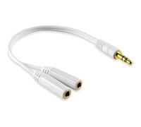 INSTEN Câble Adaptateur - Doubleur-Splitter-Diviseur-Répartiteur - Audio Stéréo - 1 jack 3,5mm mâle vers 2 jack 3,5 mm femelles P...