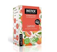 INSTICK - 1 Pack de 12 x 0,5-1 l - Poudre pour boissons végétaliennes faibles en calories et vitamine C - Poudre instantanée sans sucre (pamplemousse)
