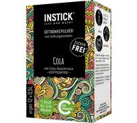 INSTICK Cola poudre pour la préparation de boisson sans caféine saveur Cola 12 pcs