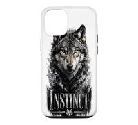 Instinct Wolf Glam Animal Déclaration Tendance Coque pour iPhone 12/12 Pro