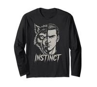 Instinct Wolf Man Hybrid Primal Energy Wild Nature Manche Longue