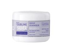 Institut CLAUDE BELL Sublime Silver Masque Déjaunisseur Eclat et Nutrition 250ml Conditionneur pour Cheveux Colorés et Gris/Argent Hydratant