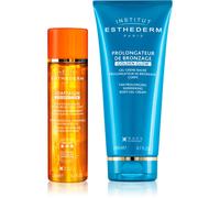 Institut Esthederm Adaptasun Golden Glow ensemble pour une peau saine et bien bronzée