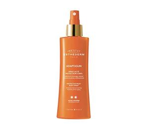 Institut Esthederm - Adaptasun - Spray Lacté Protecteur Corps - Pour Optimiser son Bronzage Naturel - Sublimer et Protéger - Soleil Modéré - Spray 150ml