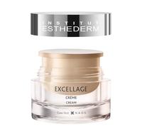 Institut Esthederm - Crème Recharge Visage Excellage - Nutrition Intense - Redensifie la Peau - Anti-Relâchement - Éclat, Confort et Fermeté - Visage, Cou et Décolleté - Capsule 50 ml