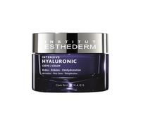 Institut Esthederm - Intensive Hyaluronic - Crème Anti Rides et Ridules - Lutte contre la Déshydratation, les Tiraillements - Pour une Peau Repulpée et Hydratée en Profondeur - Pot de 50 ml